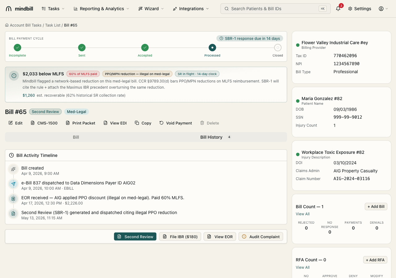 Step 2 — Read the activity timeline